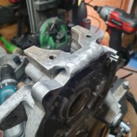 Aluminium Reparatur für Motorgehäuse