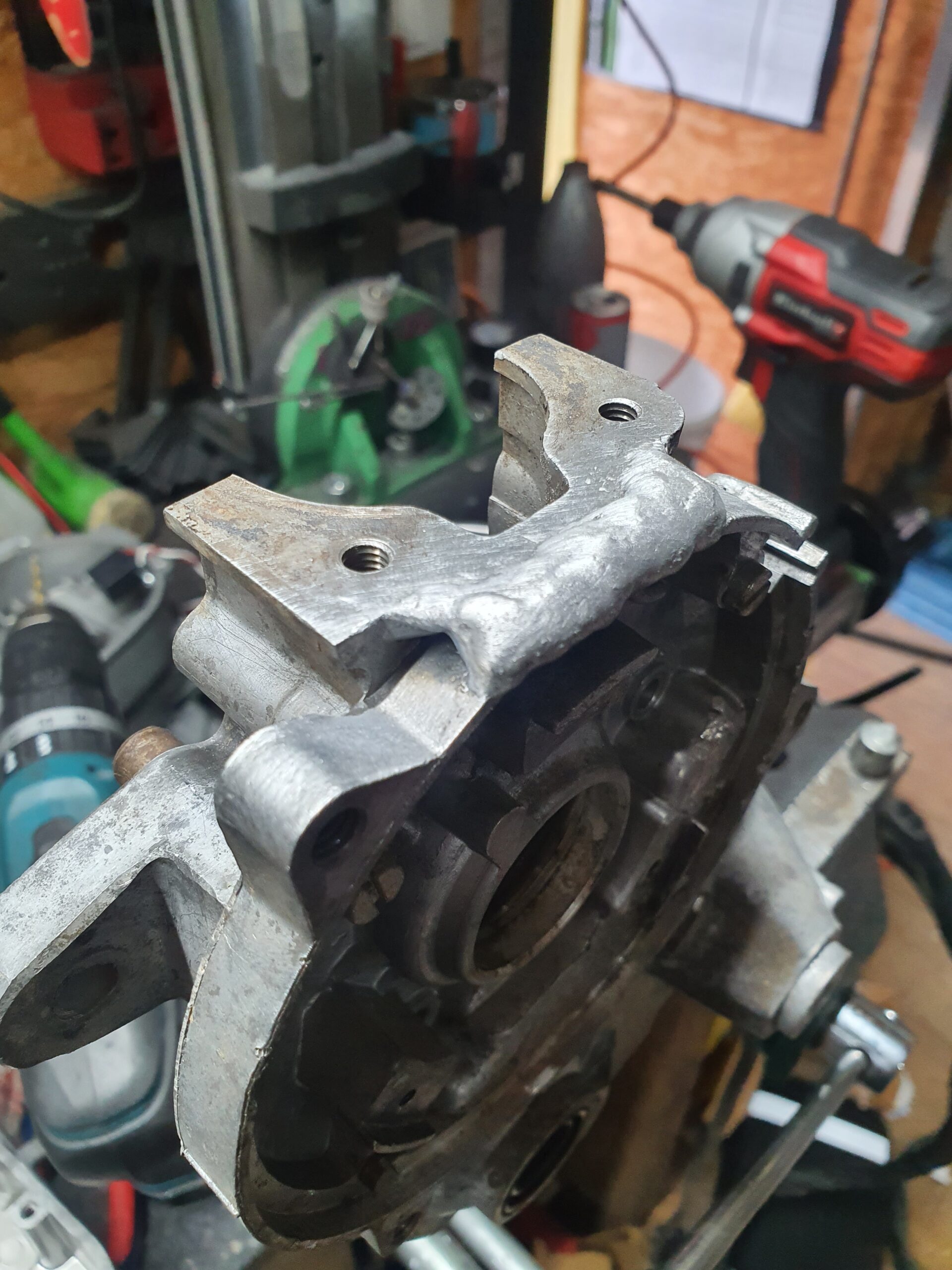 Aluminium Reparatur Motorgehäuse 2-Takt-Motor