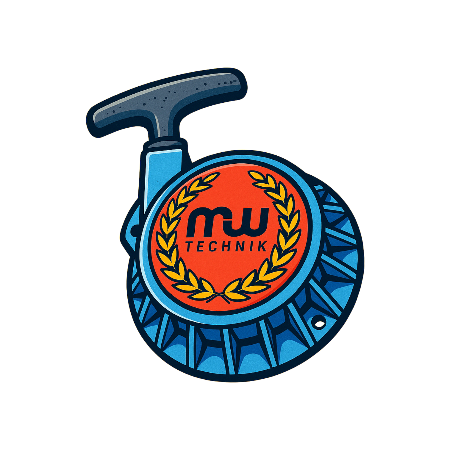 MW-SIGNATURE Pull Starter Custom | Anreißer für Puch Maxi E50